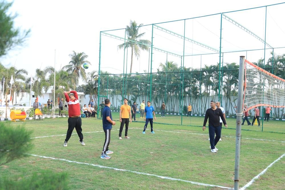 Volleyball match